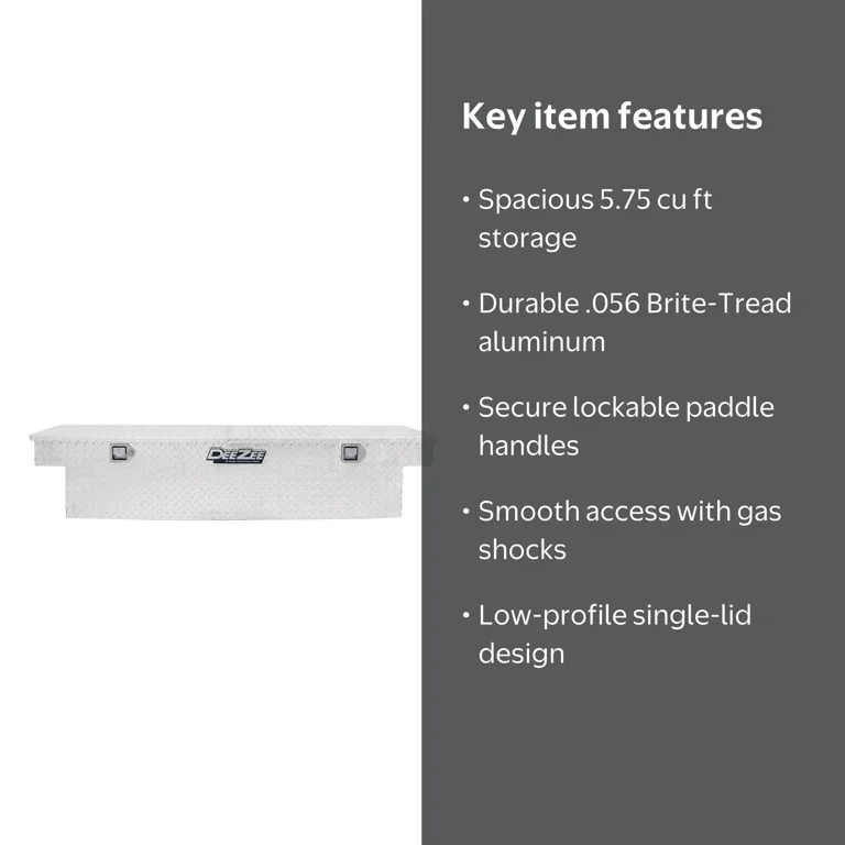 Dee Zee DZ6170N Aluminum Specialty Single Lid Crossover Truck Bed