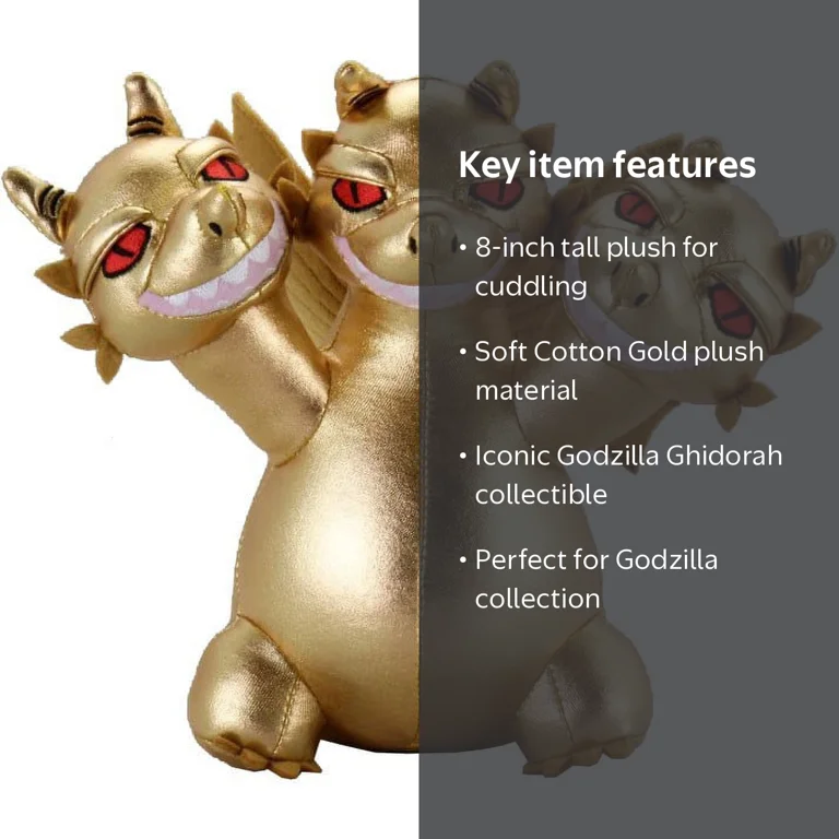 Godzilla Phunny Ghidorah Plush Toy (Standing) - Walmart.com