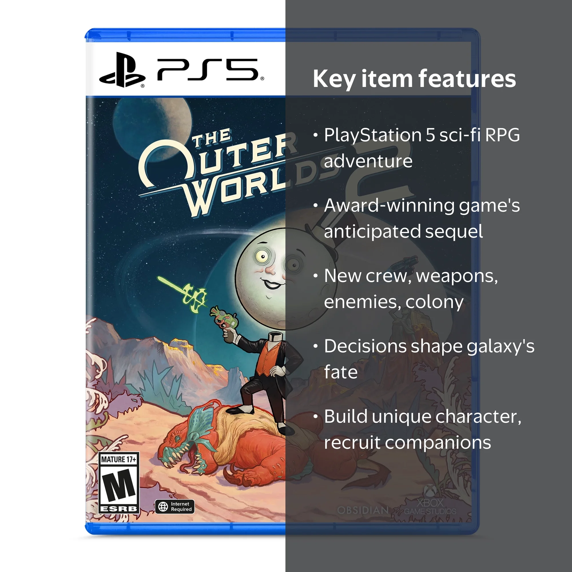 The Outer Worlds 2 – Standard Edition – PlayStation® 5 - Walmart.com