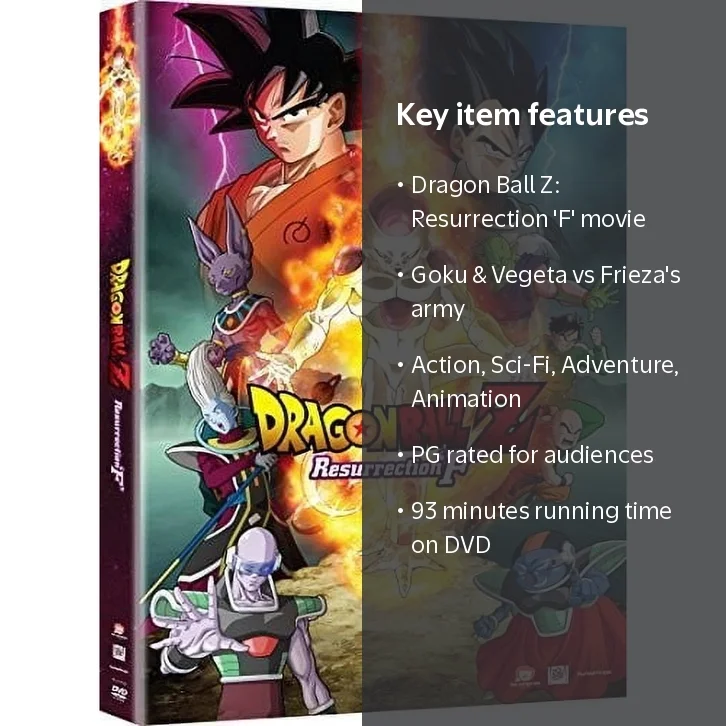 Sony DVD Dragon Ball Z: Resurrection 'F' (Crunchyroll), Action Sci