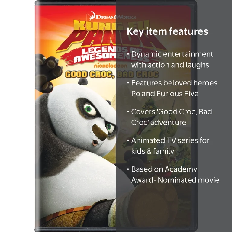 Kung Fu Panda: Legends of Awesomeness - Good Croc, Bad Croc [DVD