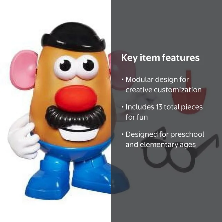 Hasbro Playskool Friends Mr. Potato Head Toy Set, customizable