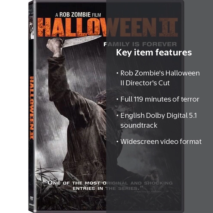 Lions Gate, DVD, Halloween II, Director's Cut, Horror - Walmart.com