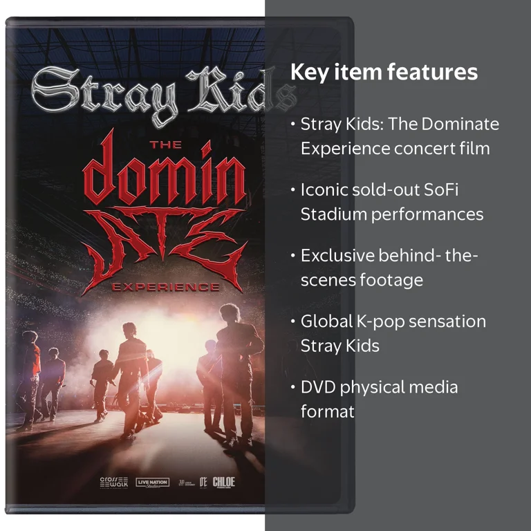 Stray Kids: The Dominate Experience (DVD) Bleecker Street Media