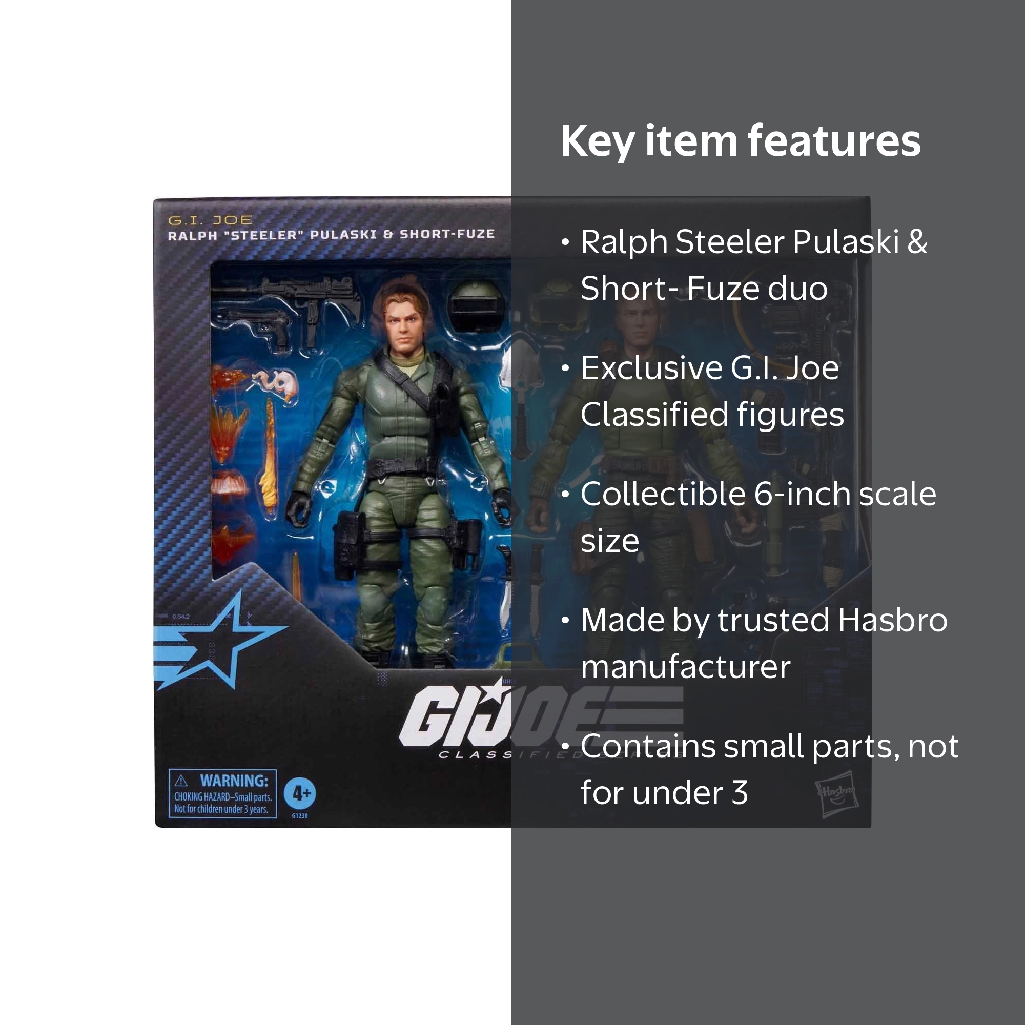 G.I. Joe Classified 6 Inch Action Figure 2-Pack Exclusive- Ralph