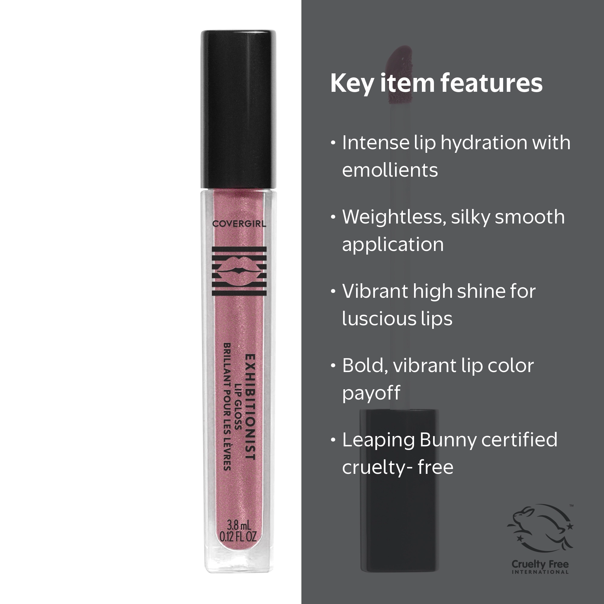 COVERGIRL  6分の1 ドール COVERGIRL, Lip Gloss, Short Change, 0.12 oz, High Shine - Walmart.com
