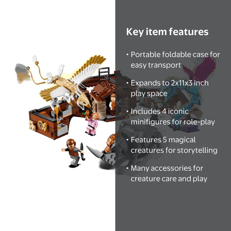 Free Shipping! LEGO Harry Potter Newt's Case of Magical Creatures