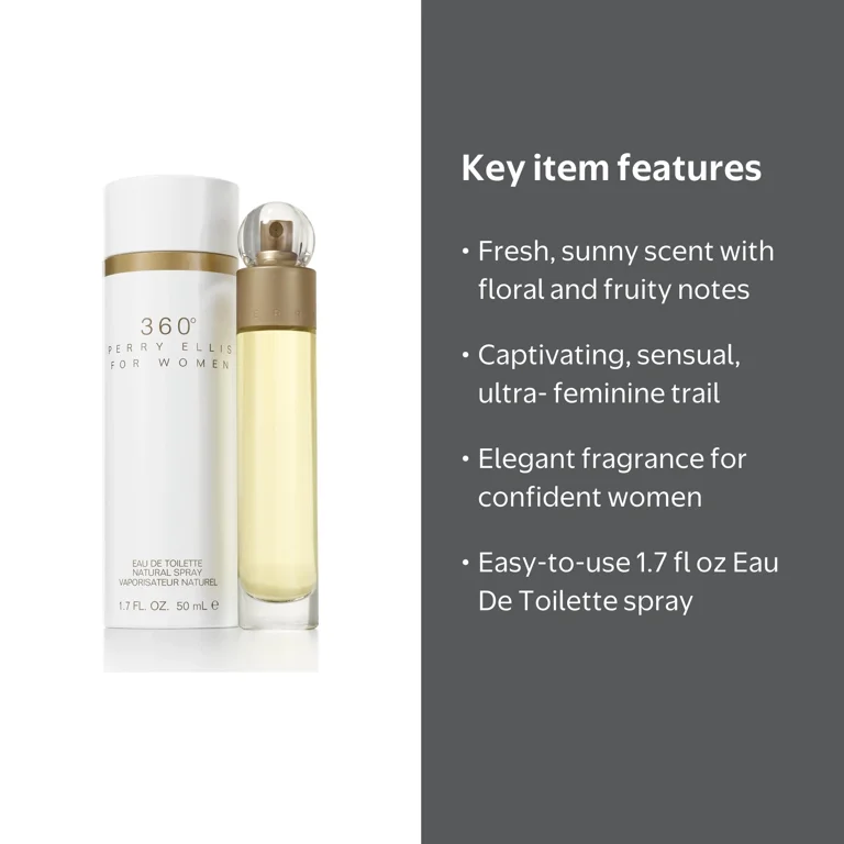 Perry Ellis, Eau De Toilette Spray, 1.7 fl. oz, Perfume for Women