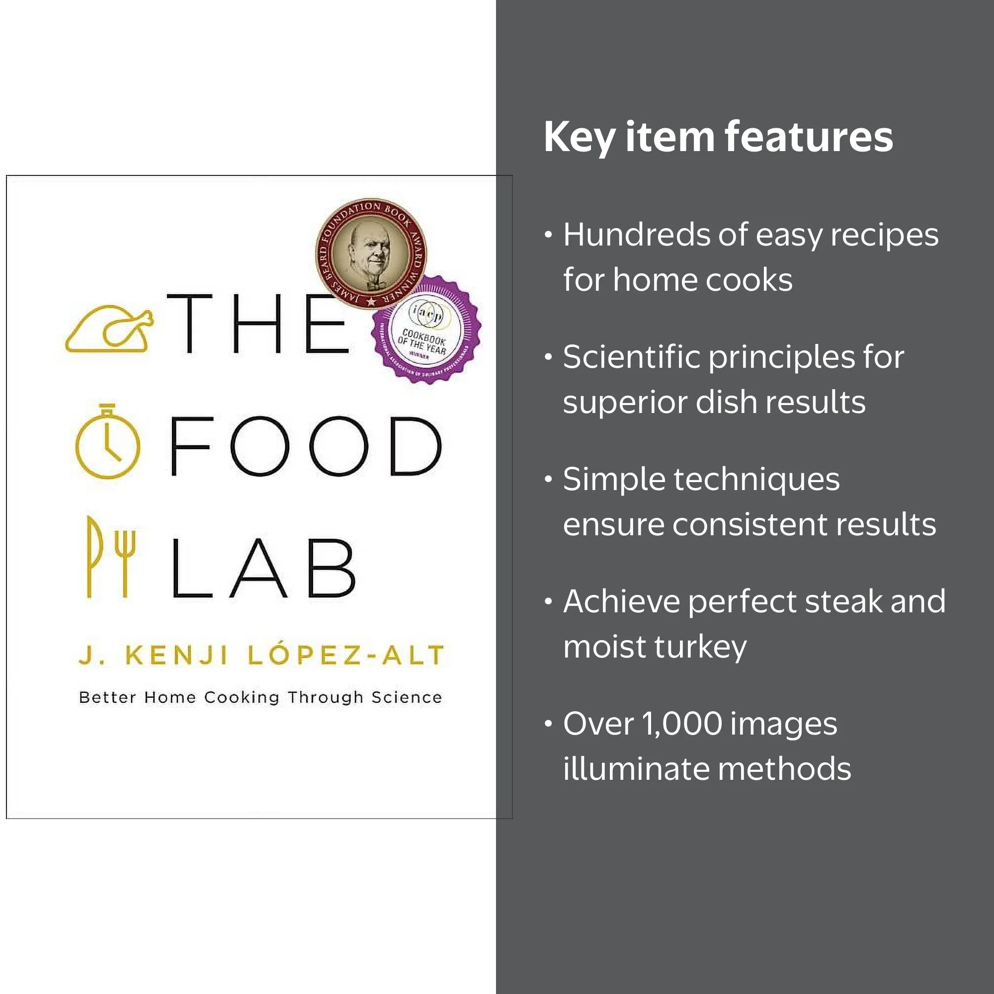 The Food Lab: Better Home Cooking Through Science, (Hardcover