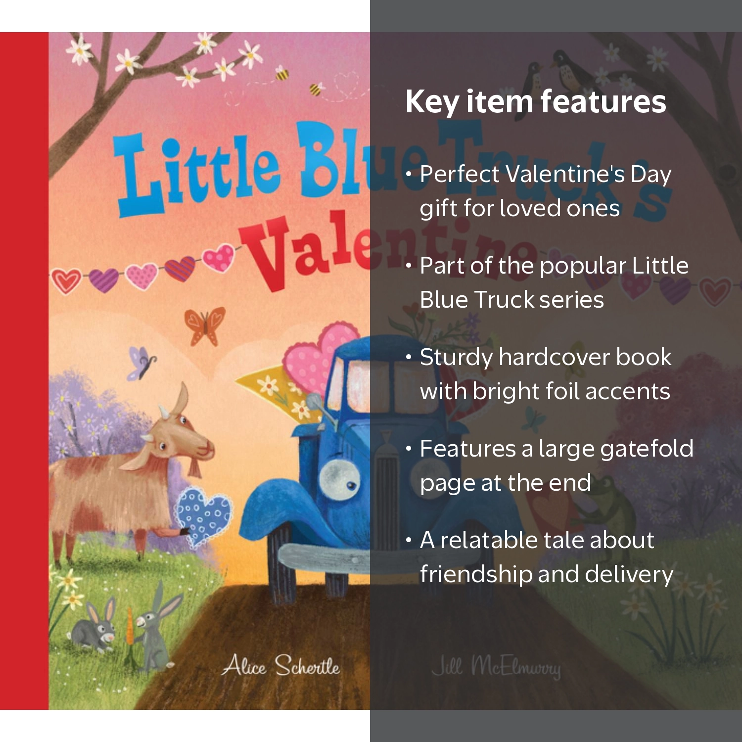 Little Blue Truck Hardcover Book, ISBN 9780358272441, Valentine
