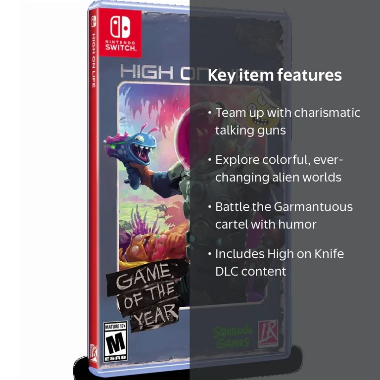 Limited Run Games, Nintendo Switch Game, High On Life, Bounty