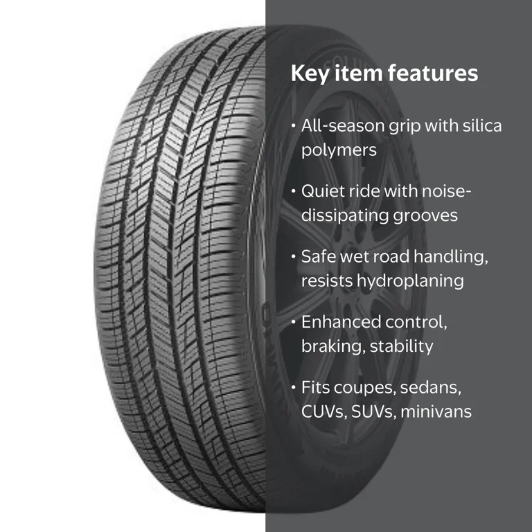 Kumho Solus TA51a All Season 225/60R17 99T Passenger Tire