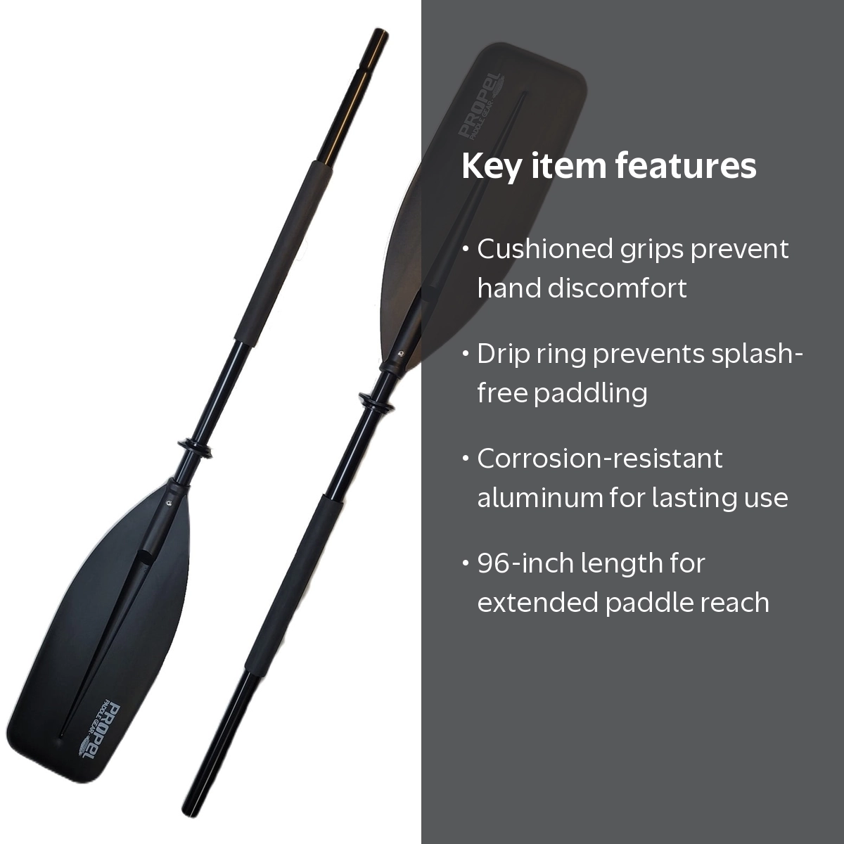 Shoreline Marine Propel Paddle SLPG52245 Kayak Paddle Basic Blade