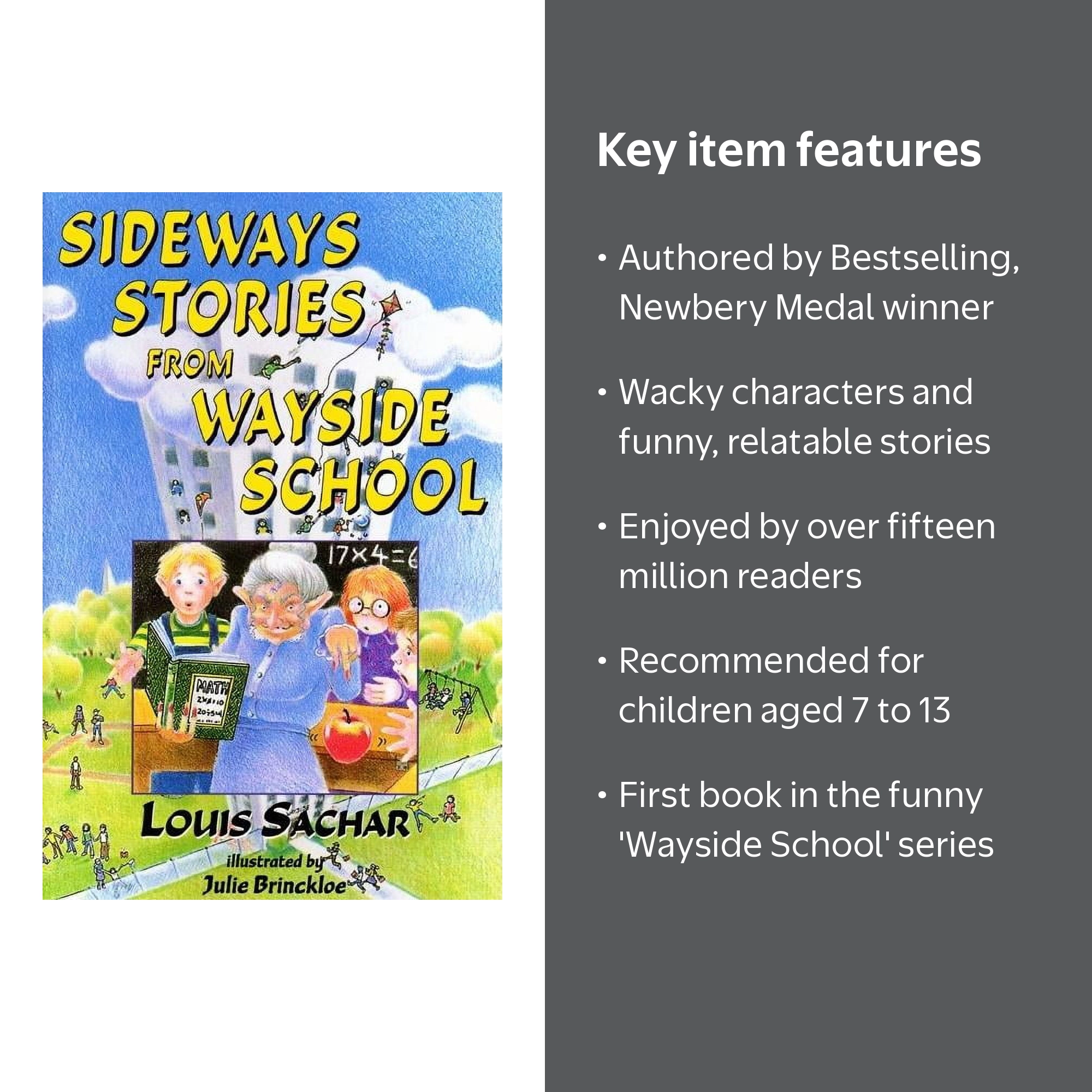 Wayside School: Sideways Stories - Bestselling Kids Book for Young