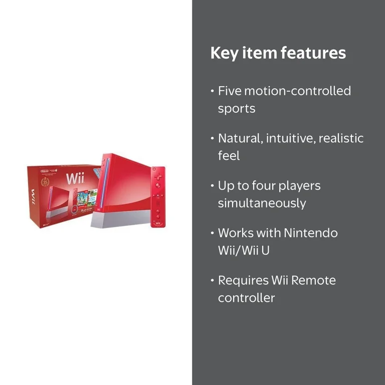 Nintendo, Wii Sports 2006, Physical Edition, Nintendo Wii