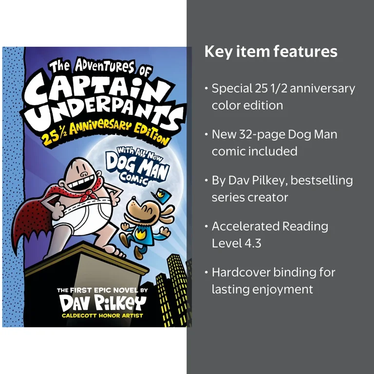 The Adventures of Captain Underpants (Now with a Dog Man Comic