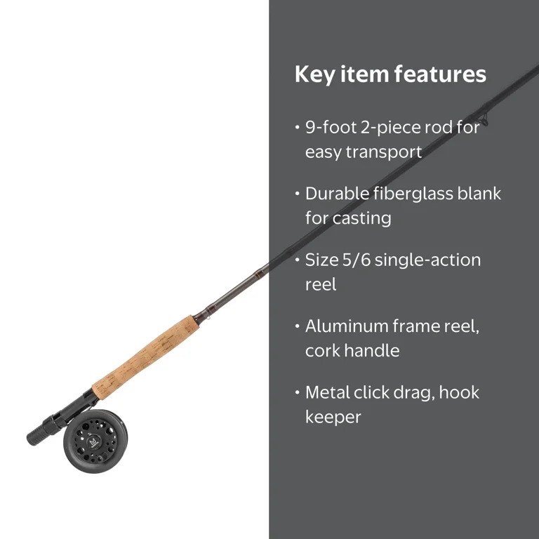 9 foot 5 6 weight fly rod reel combo 9/10 CNC Package and reliability. Martin Caddis Creek Fly Reel