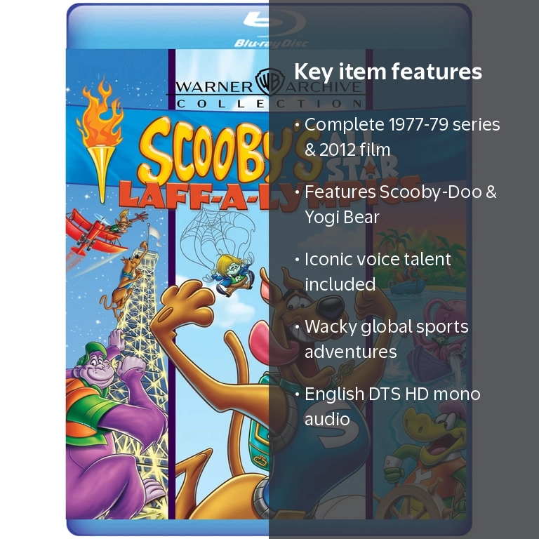 Warner Bros, Scooby-Doo All-Star Laff-A-Lympics 24 Epis + 2012