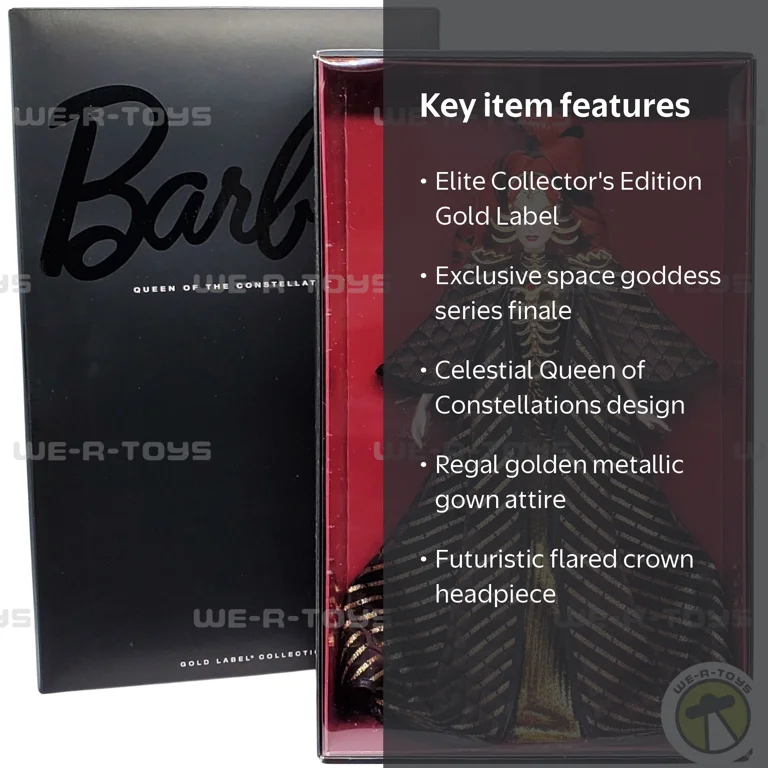 Barbie Collector Edition: Queen of the Constellations Doll, Gold
