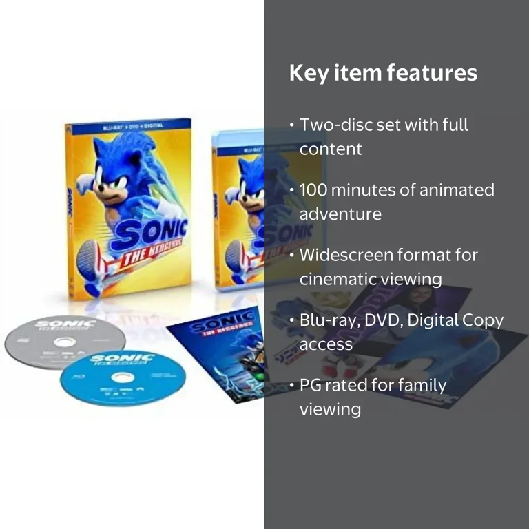 Sonic the Hedgehog Limited Collector's Edition (Blu-ray + Digital
