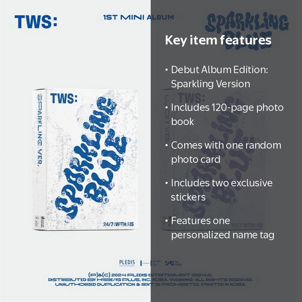 TWS - TWS 1st Mini Album 'Sparkling Blue' (Sparkling Ver.) - Music