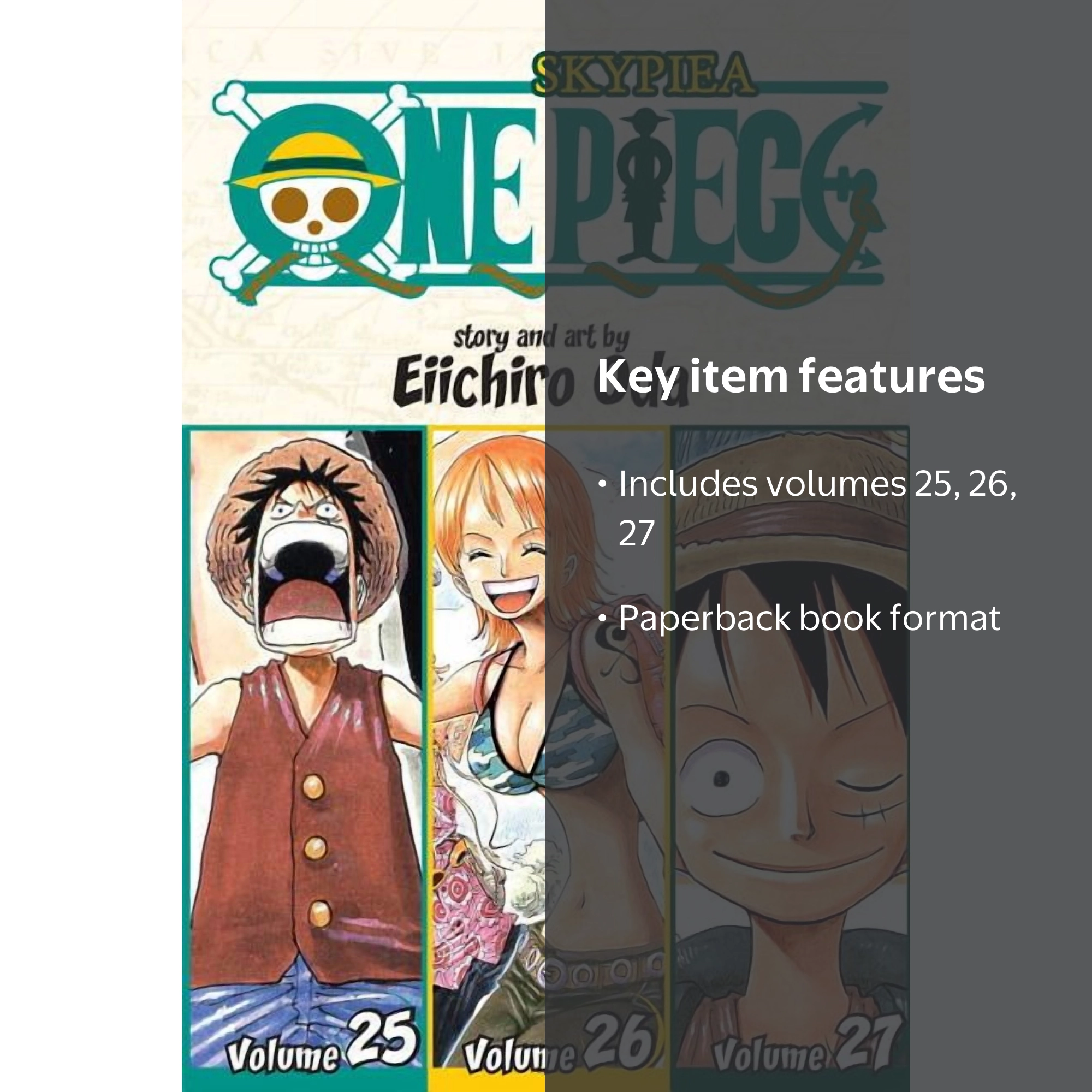 Eiichiro Oda, One Piece Omnibus Vol. 9, Includes vols. 25, 26 & 27