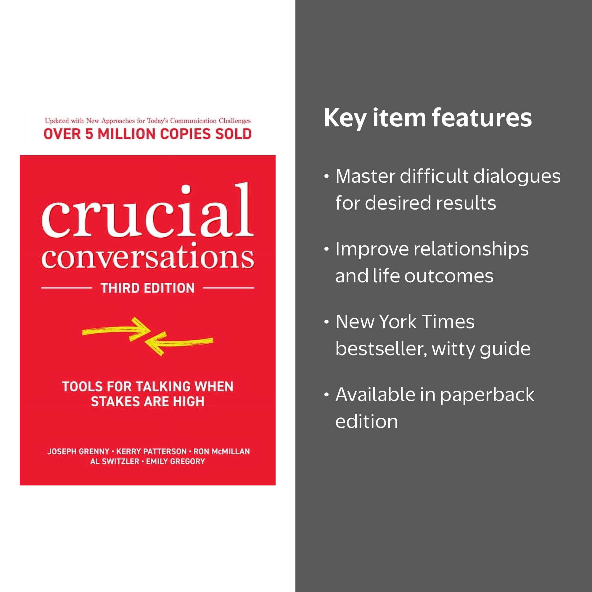 Joseph Grenny, Crucial Conversations Third Edition Paperback