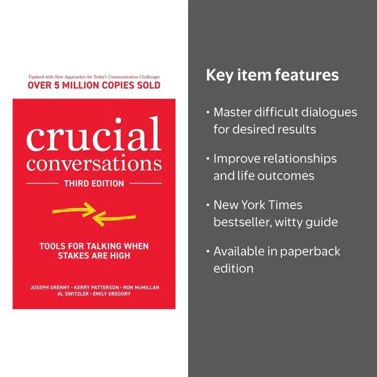 Joseph Grenny, Crucial Conversations Third Edition Paperback