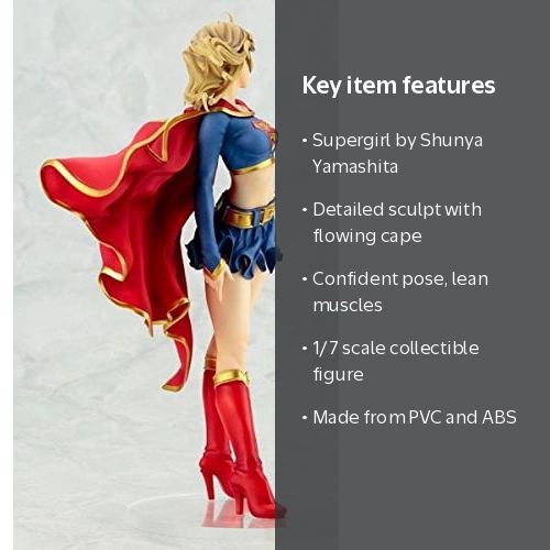 Kotobukiya PVC DC Comics Supergirl Returns Bishoujo Statue Action