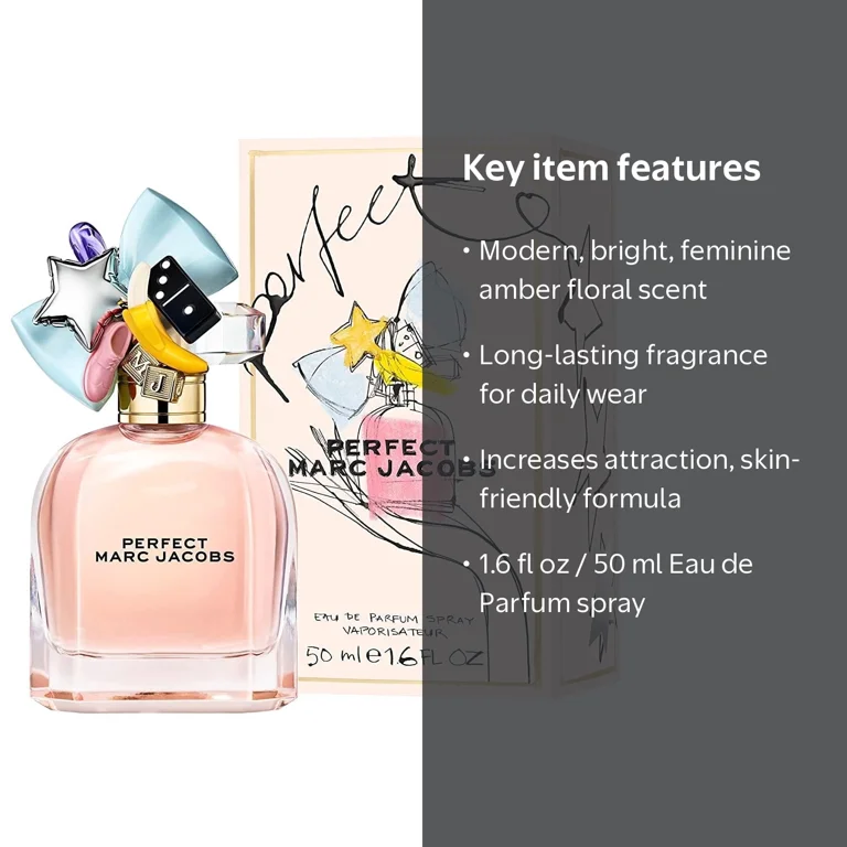 Marc Jacobs Perfect Fresh and Juicy Eau De Parfum, Women's Spray
