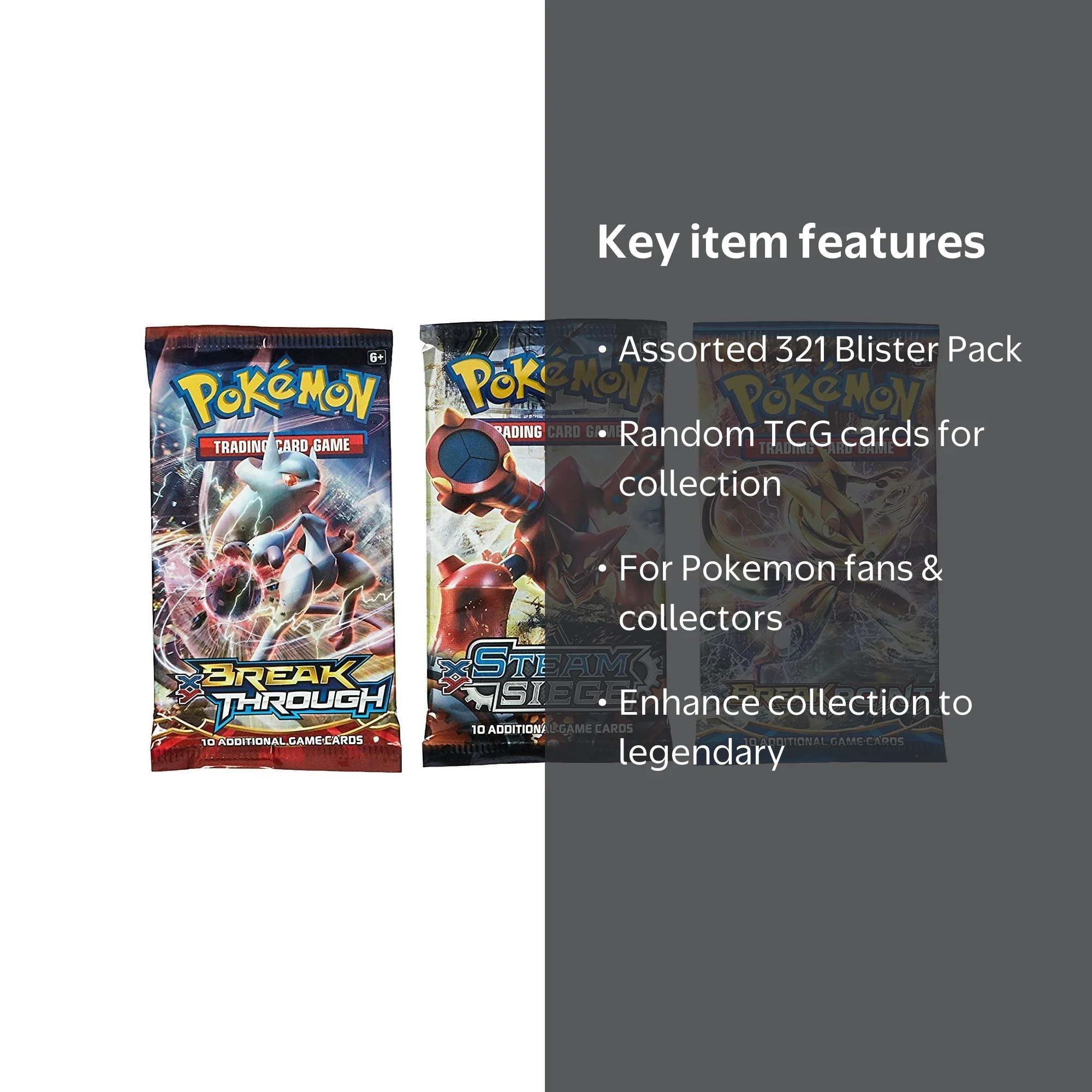 Pokemon Trading Card Games Assorted 321 Blister - Walmart.com