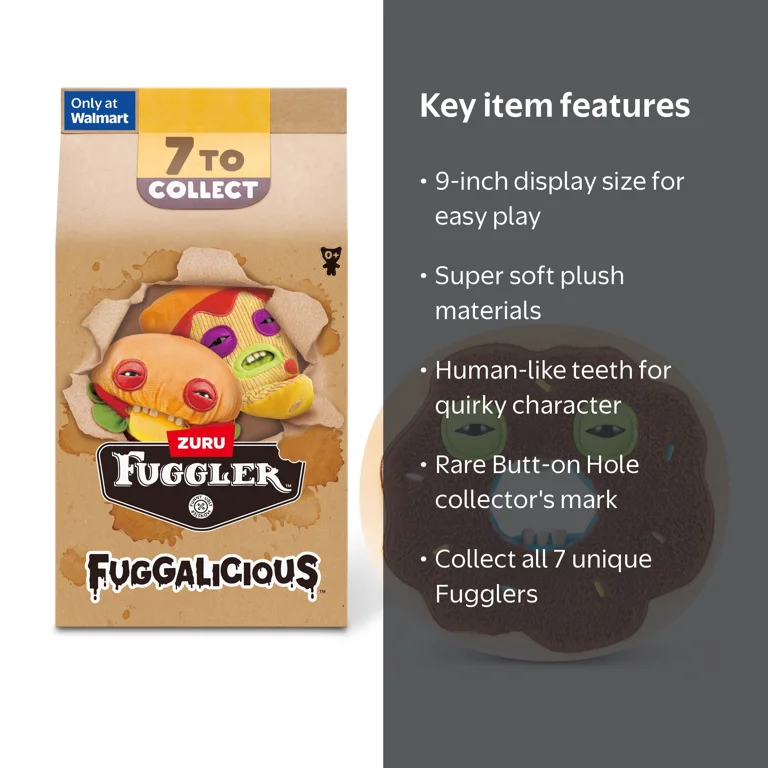 Fuggler Fuggalicious 9-Inch Assortment by ZURU - Ugly Monster