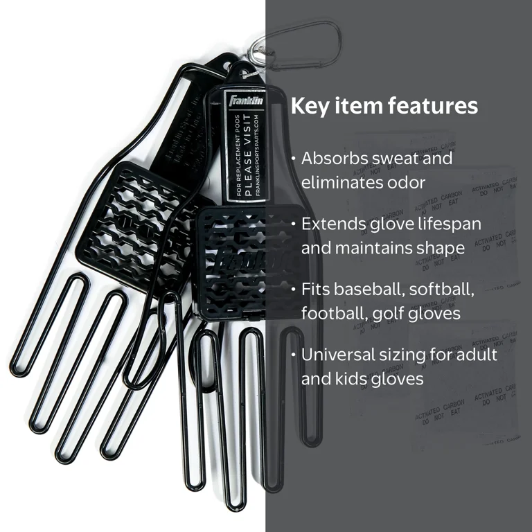 Franklin Sports Batting Glove Aerator Inserts - Freshness & Glove