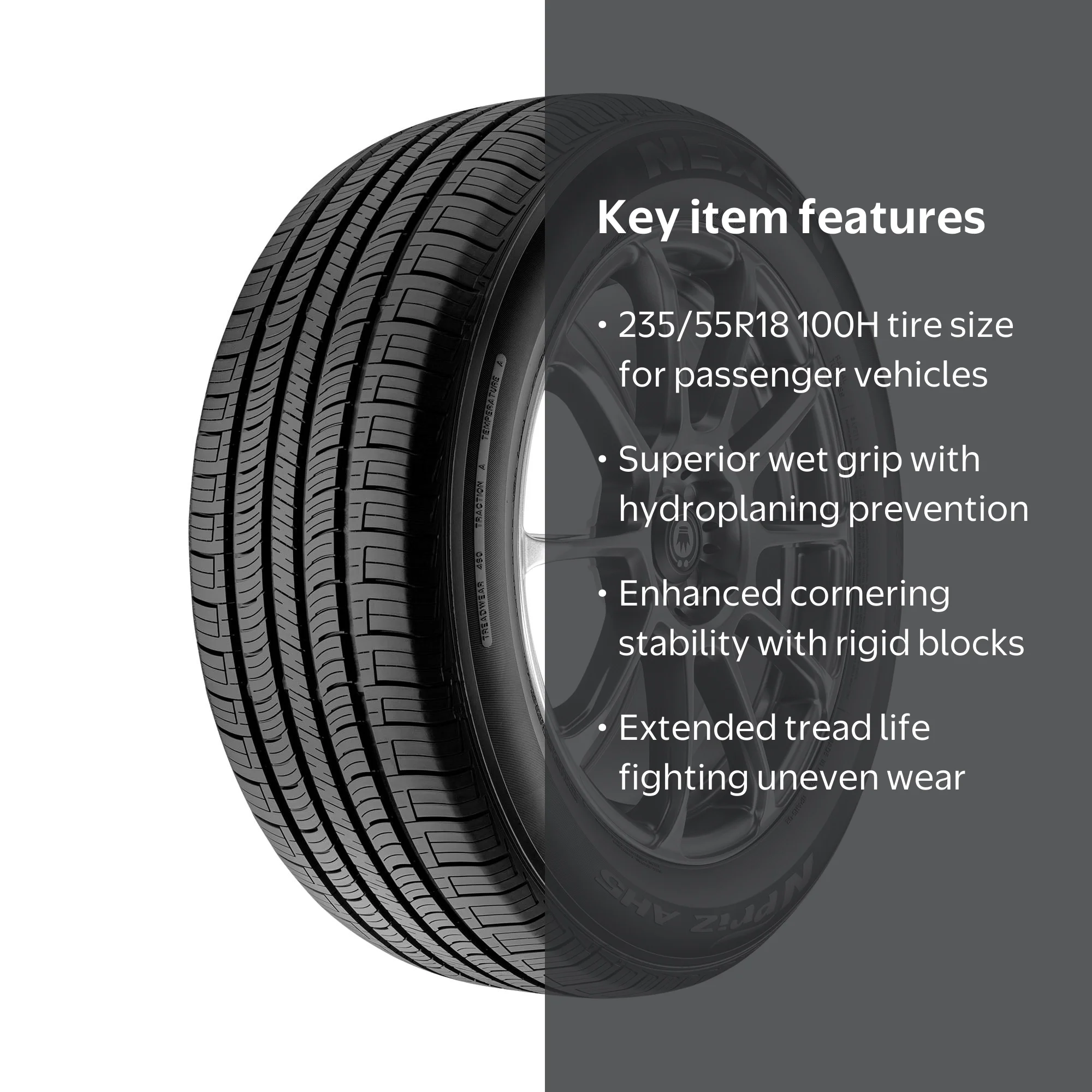 Nexen N'Priz AH5 All Season 235/55R18 100H Passenger Tire