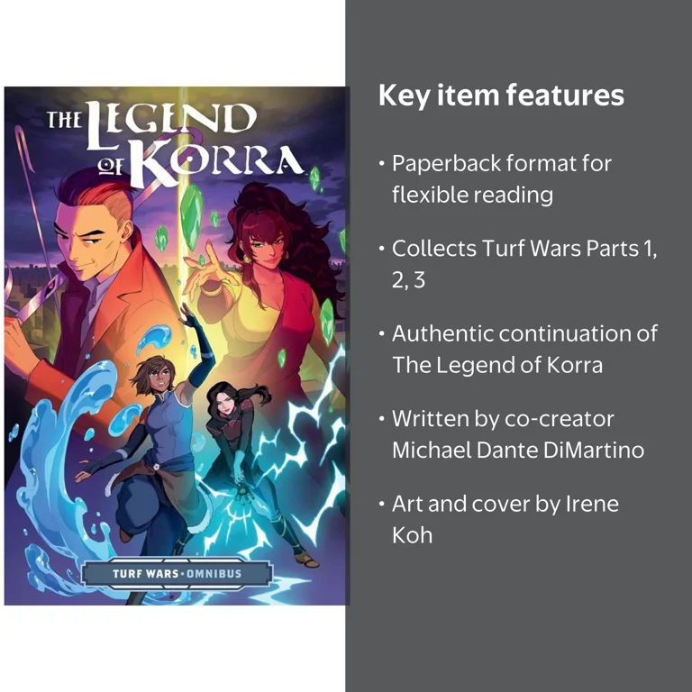 Legend of Korra: The Legend of Korra: Turf Wars Omnibus (Paperback