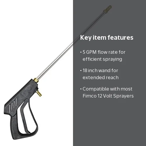 FIMCO Industries, Pistol Grip Handgun, 991022, Aluminum Material