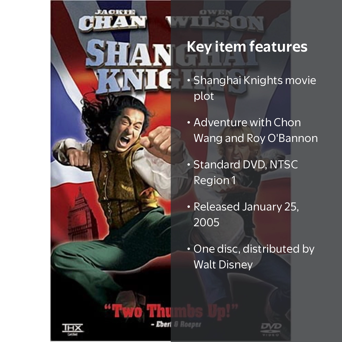 Disney, Shanghai Knights DVD, NTSC Region 1, 1 Disc - Walmart.com