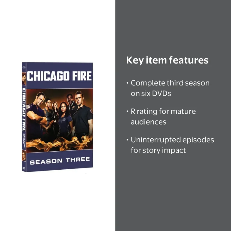 Chicago Fire: Season Three - Walmart.com