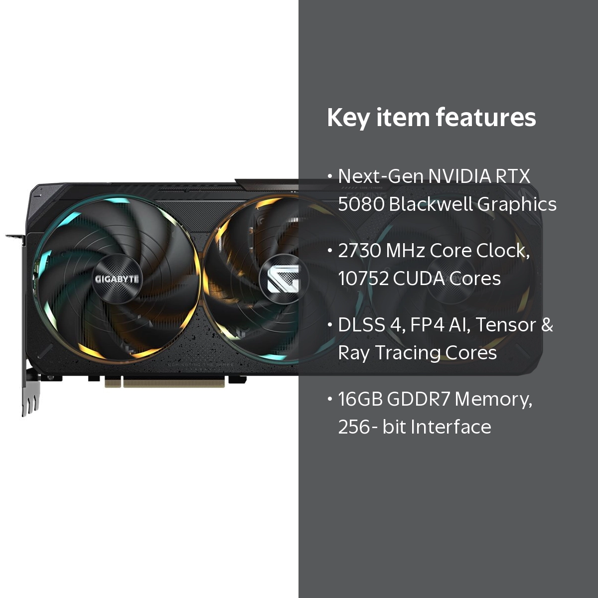 Gigabyte Technology GV-N5080GAMINGOC-16GD Gv N5080gaming Oc 16gd