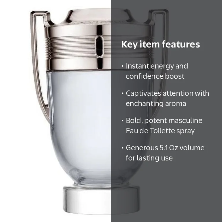 Paco Rabanne, Eau De Toilette Spray, 5.1 Oz, Invictus Men