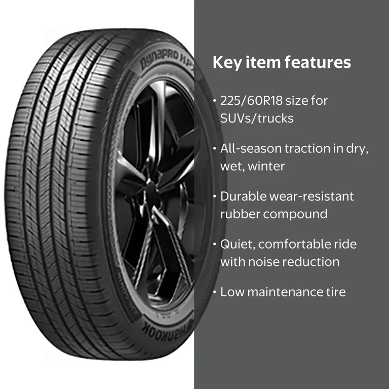 サマータイヤ 225/60R18 100H Hankook Dynapro HPX (RA43) 225/60R18 100H All season tire for CUV