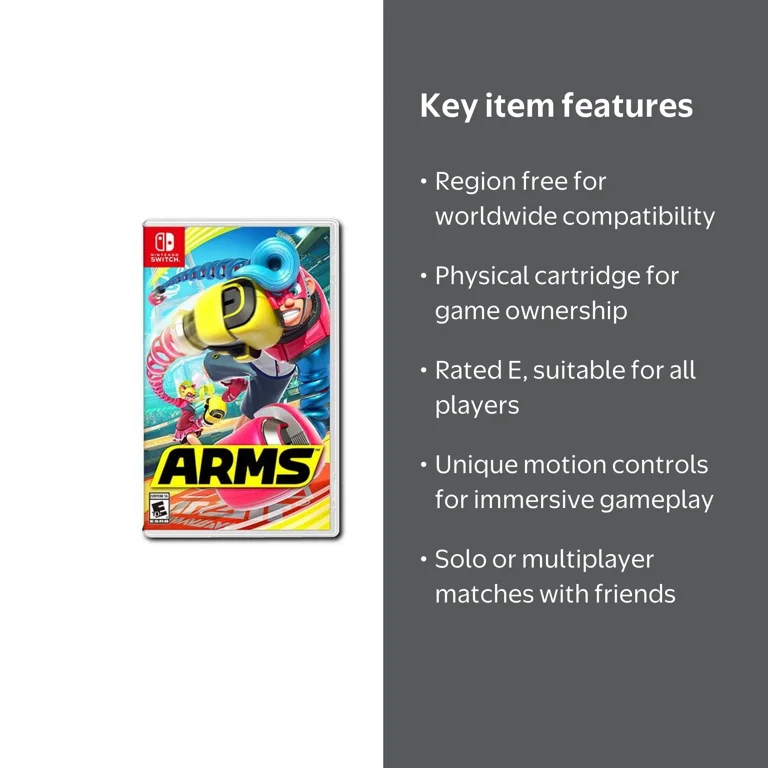 Arms, Nintendo Switch, [Physical Edition], 045496590529