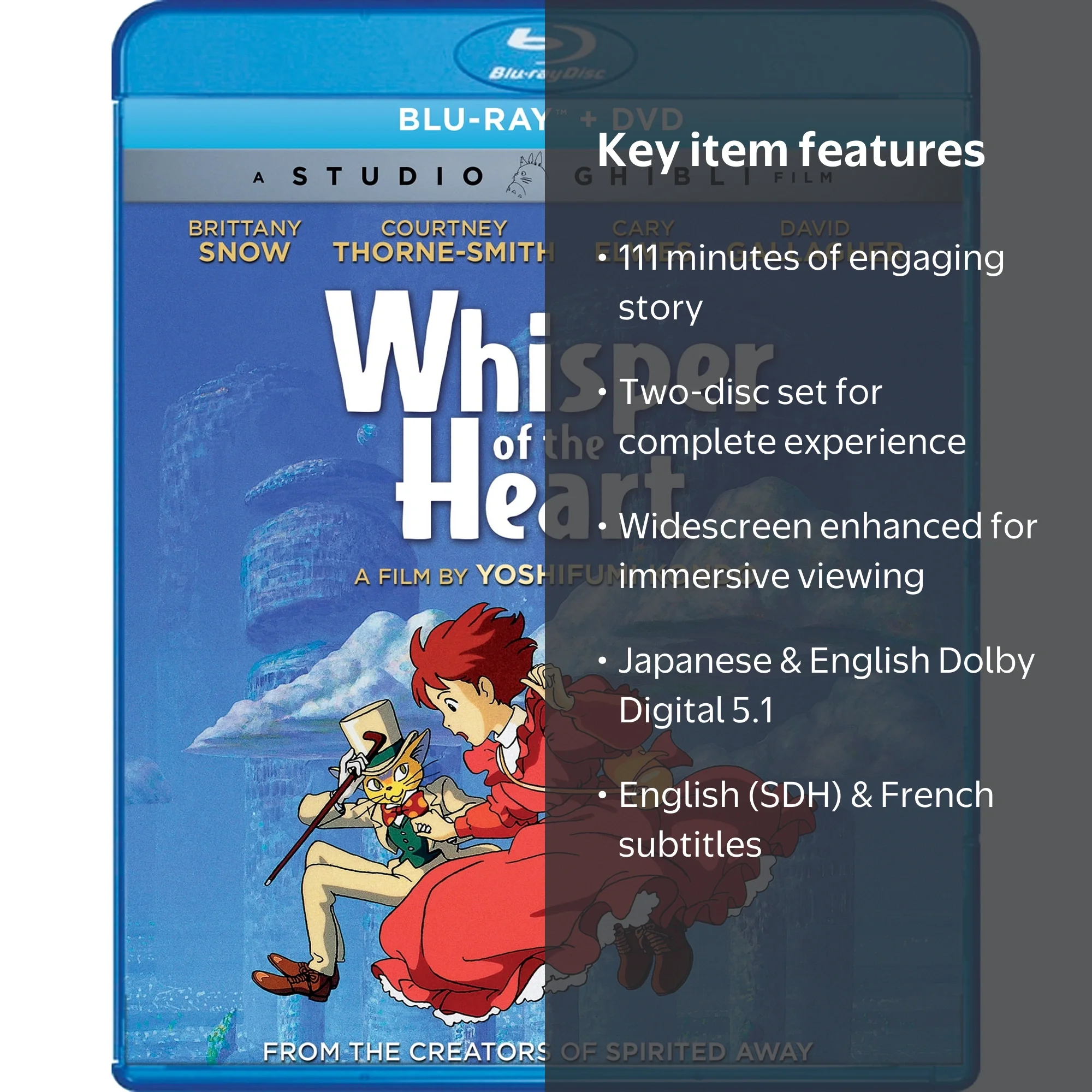 Whisper Of The Heart [Blu-ray] - Walmart.com