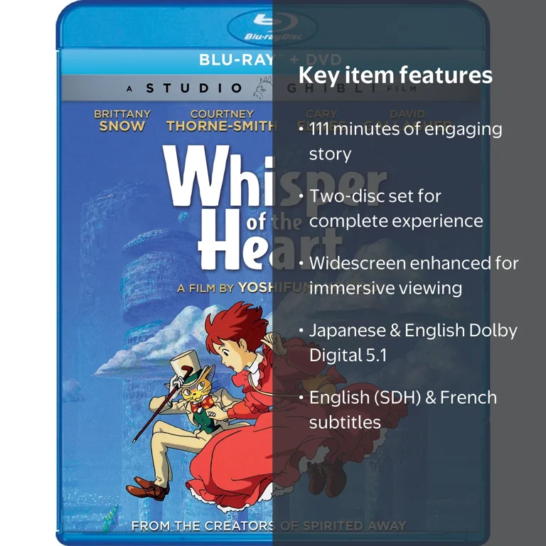 Whisper Of The Heart [Blu-ray] - Walmart.com