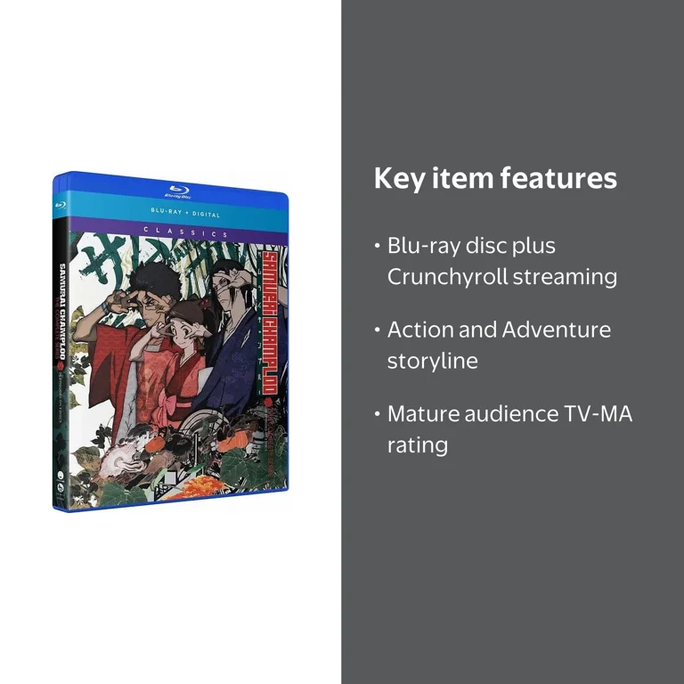 Samurai Champloo: Complete Series - Anime, Blu-ray Combo, TV-MA