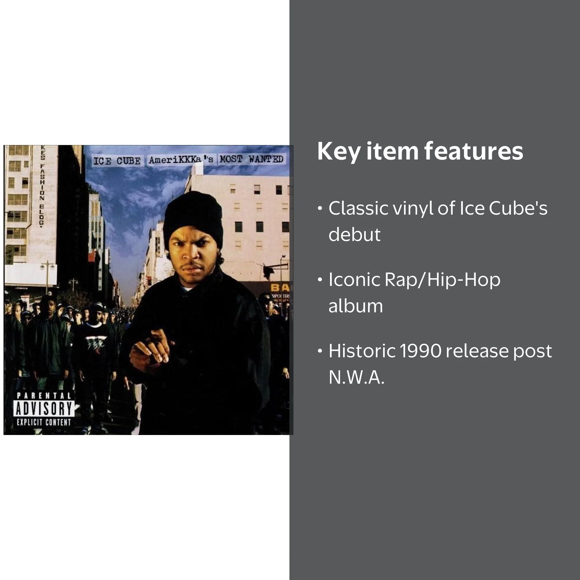 Ice Cube - Amerikkka's Most Wanted - Music & Performance - Vinyl