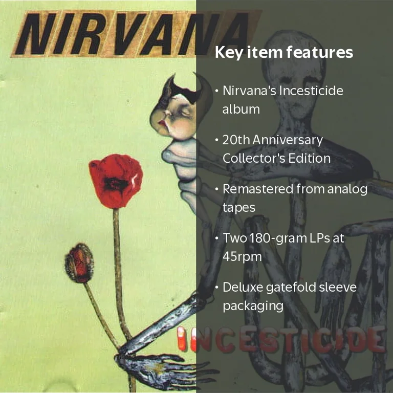 Nirvana - Incesticide [25th Anniversary, 180-gram, 12inch, 45rpm