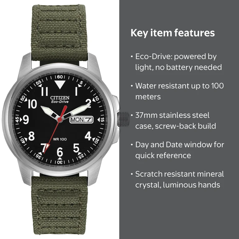 Citizen Eco-Drive 180 Men's Watch BM8180-03E, Stainless Steel Case