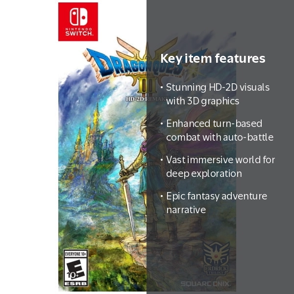 Square Enix, Dragon Quest III HD-2D Remake, Nintendo Switch