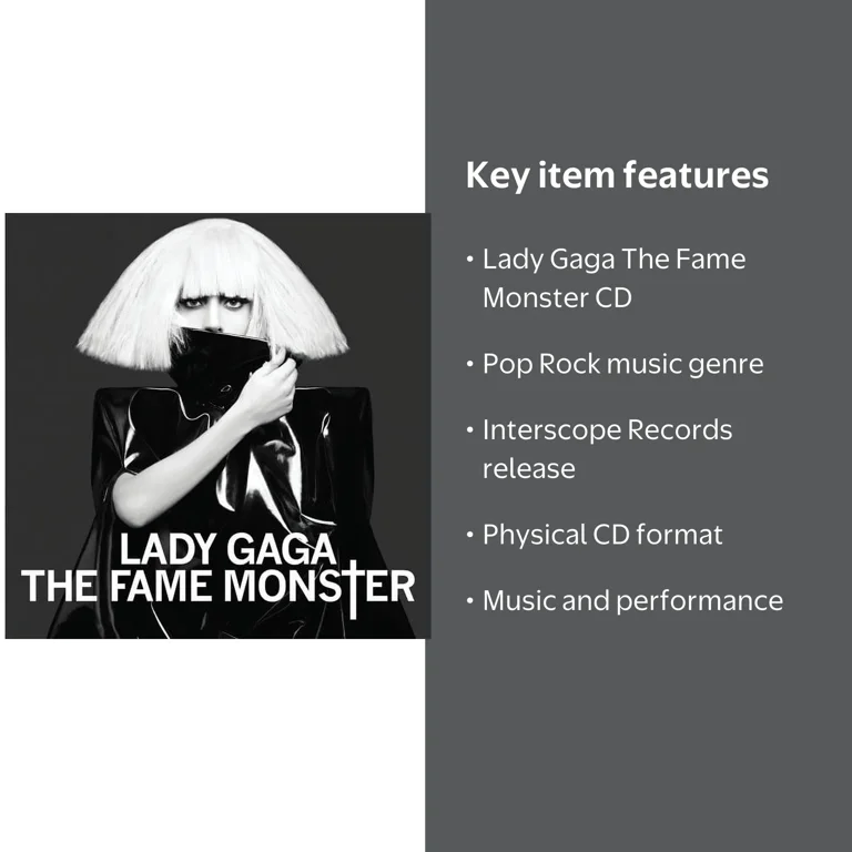 Lady Gaga - The Fame Monster - CD, Music & Performance - Walmart.com